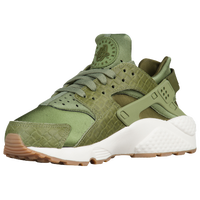 nike huarache womens olive green